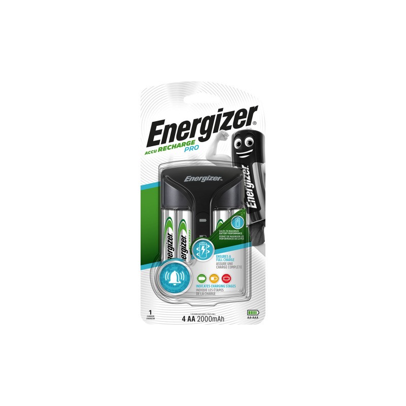 ENERGIZER ŁADOWARKA PRO CHARGER + POWER PLUS AA/4 szt AM-39-037