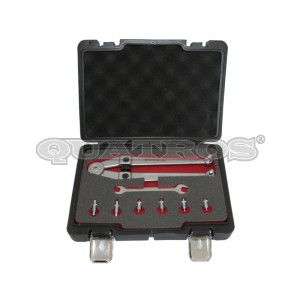 Klucz nastawny do nakrętek czołowych z wymiennymi trzpieniami QS50268