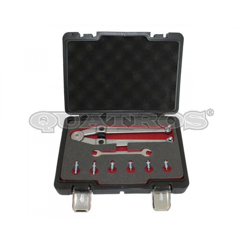 Klucz nastawny do nakrętek czołowych z wymiennymi trzpieniami QS50268