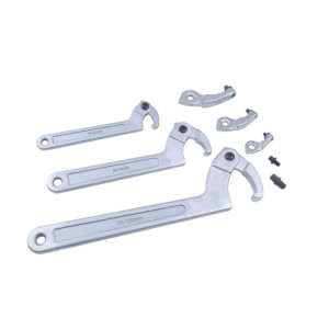 Zestaw kluczy hakowych 35-120mm QS80422