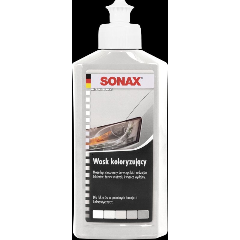 SONAX WOSK KOLORYZUJĄCY NANOPRO BIAŁY 250ML SC-S296041