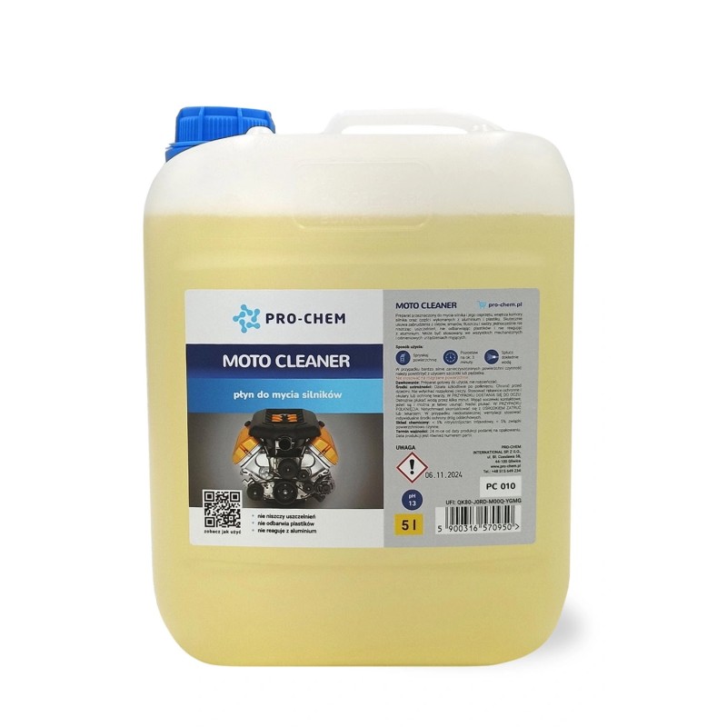 Moto Cleaner - płyn do mycia podzespołów trakcyjnych - 5L PC010-5