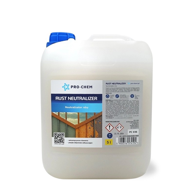 RUST NEUTRALIZER neutralizator rdzy PC036-5