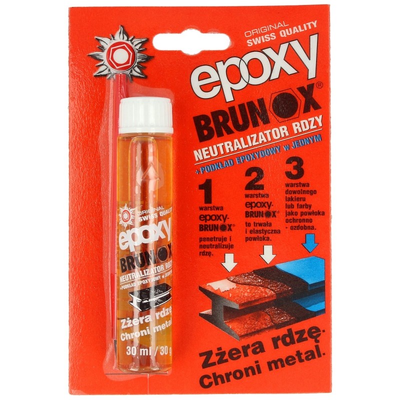 Brunox® Epoxy – neutralizator rdzy 30 ml BE01