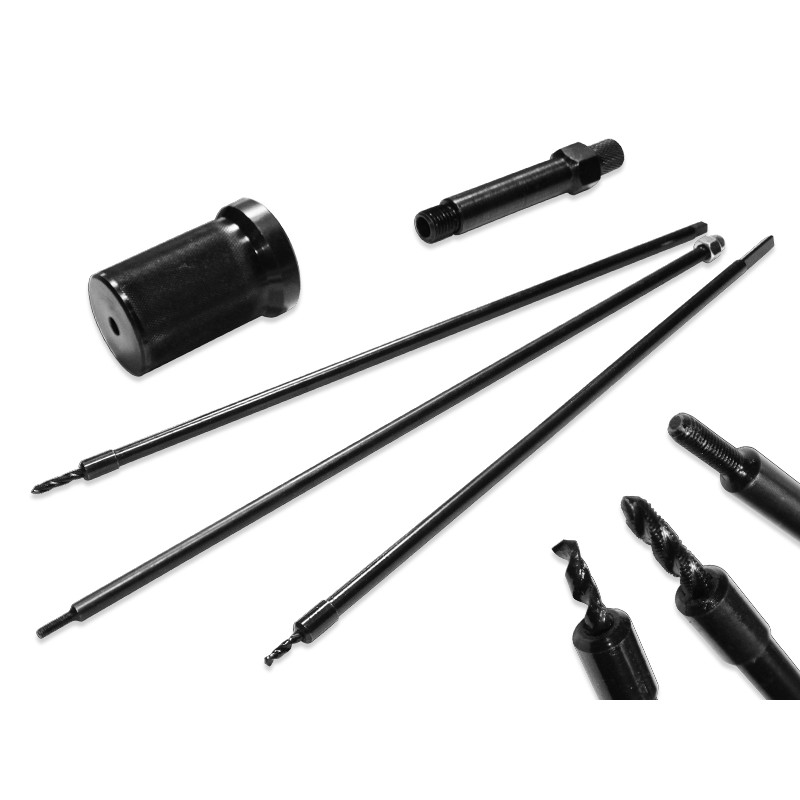 Zestaw do wyciągania urwanego żarnika świecy żarowej M8 x 1 mm HDI ŚWIECE NGK !! S0001785