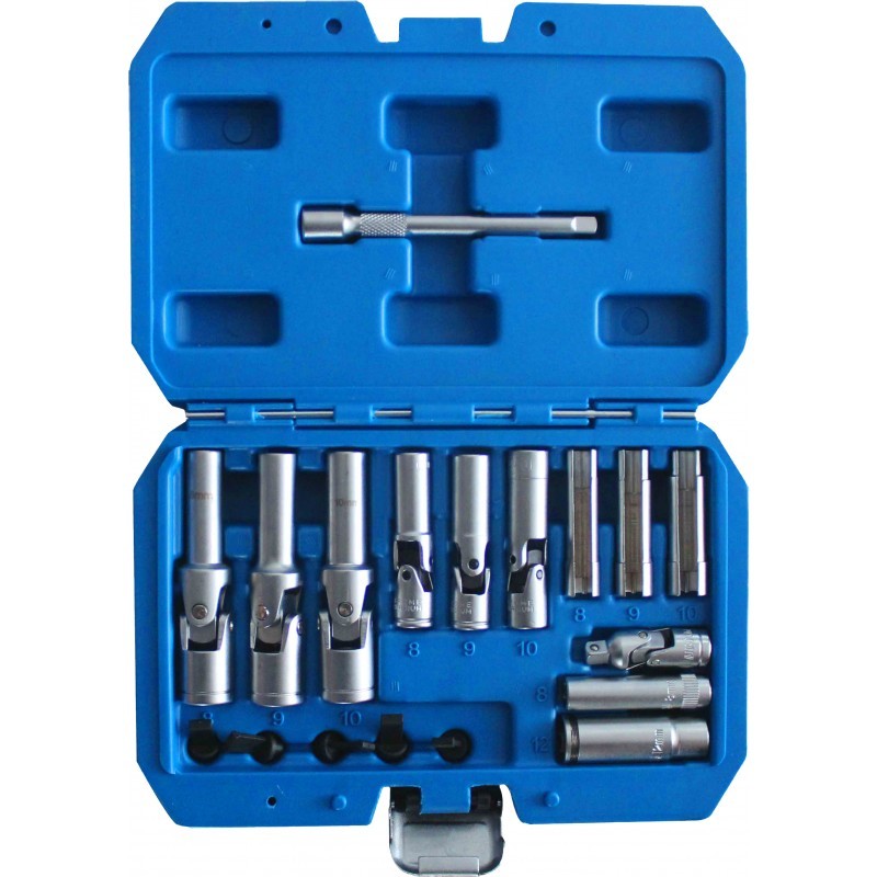 Zestaw 18 nasadek do wykręcania świec MGS13515