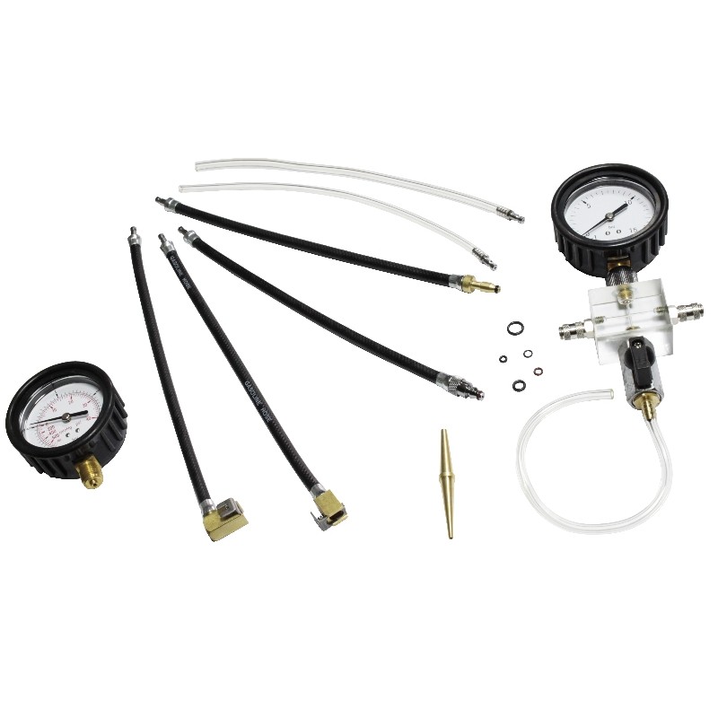 Tester pomiaru ciśnienia przepływu paliwa na powrocie - wtryskiwacze Common Rail (piezoelektryki) S0000324