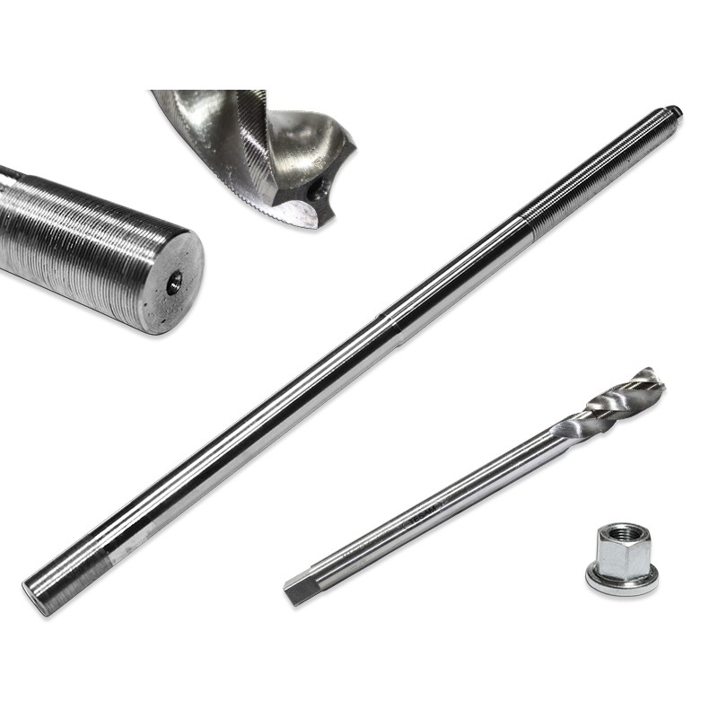 Specjalistyczny gwintownik M15 x 0.5 mm z adapterem do wyciągania urwanego wtryskiwacza HDI S0001048