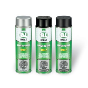 LAKIER DO FELG AKRYLOWY CZARNY POŁYSK 500 ml  0010134