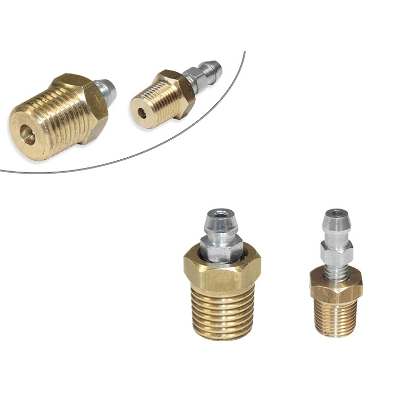 Zestaw odpowietrzników do regeneracji zacisku hamulcowego - Uzupełnienie do przyrządu S0000470 (komplet 2 rozmiarów) S0001793