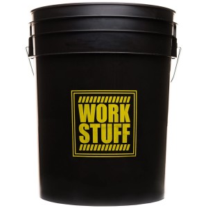 Work Stuff `RINSE` czarne wiadro detailingowe 20 L+separator WOR000120