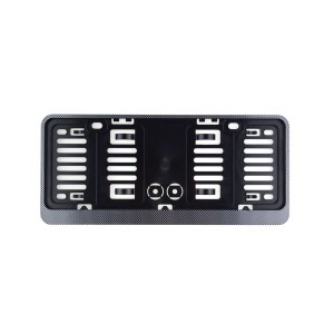 Ramka tablicy rejestracyjnej carbon krótka USA 02795