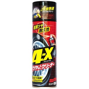 SOFT99 4-X Tire Cleaner – dressing do opon w formie sprayu 470ml 02060