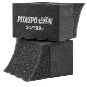 SOFT99 PITASUPO TIRE SPONGES 2szt ZESTAW GĄBEK DO DRESSINGU SOFT99 04163-1 
