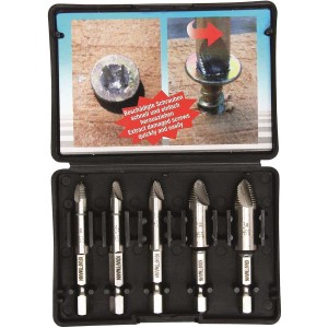 Wkretaki do zniszczonych łbów wkrętów 5 szt B.50410