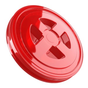 chemicalworkz Performance Bucket Lid Red Transparent - Pokrywa do wiadra che000599