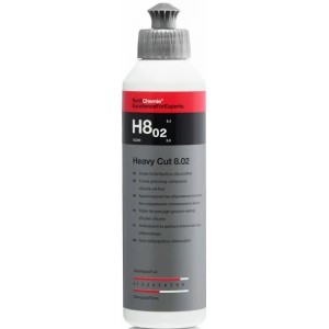 Koch Heavy Cut H8.02 - olejowa mocno ścierna pasta polerska do zniszczonych lakierów 250ml KOC000004