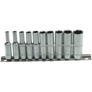 Nasadki długie   5/32`-1/2`` 1/4`` 10 szt. C.21212