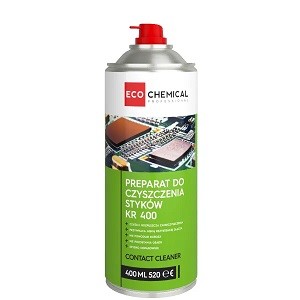 PREPARAT DO CZYSZCZENIA STYKÓW 400 ML-CONTACT CLEANER KR400