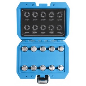 Zestaw kluczy do śrub kółzabezpieczających 10 elem BMW MGS13768B