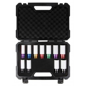 Zestaw nasadek do felg aluminiowych 11 szt Mercedes` Tesla MGS01225