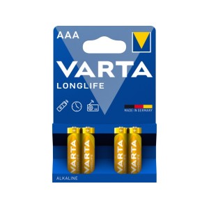 VARTA- Longlife AAA LR03 Blister 4 szt. AM-38-001