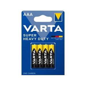 VARTA- SUPER HEAVY-DUTY AAA R03P Blister 4 szt. AM-38-003