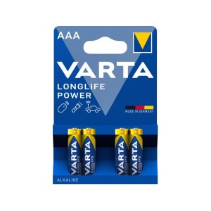 VARTA- Longlife Power AAA LR03 Blister 4 szt.  AM-38-013