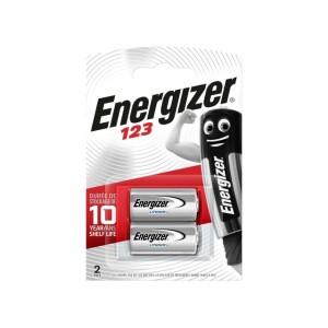 ENERGIZER Bateria Photo Lithium 123 Blister 2 szt. AM-39-011